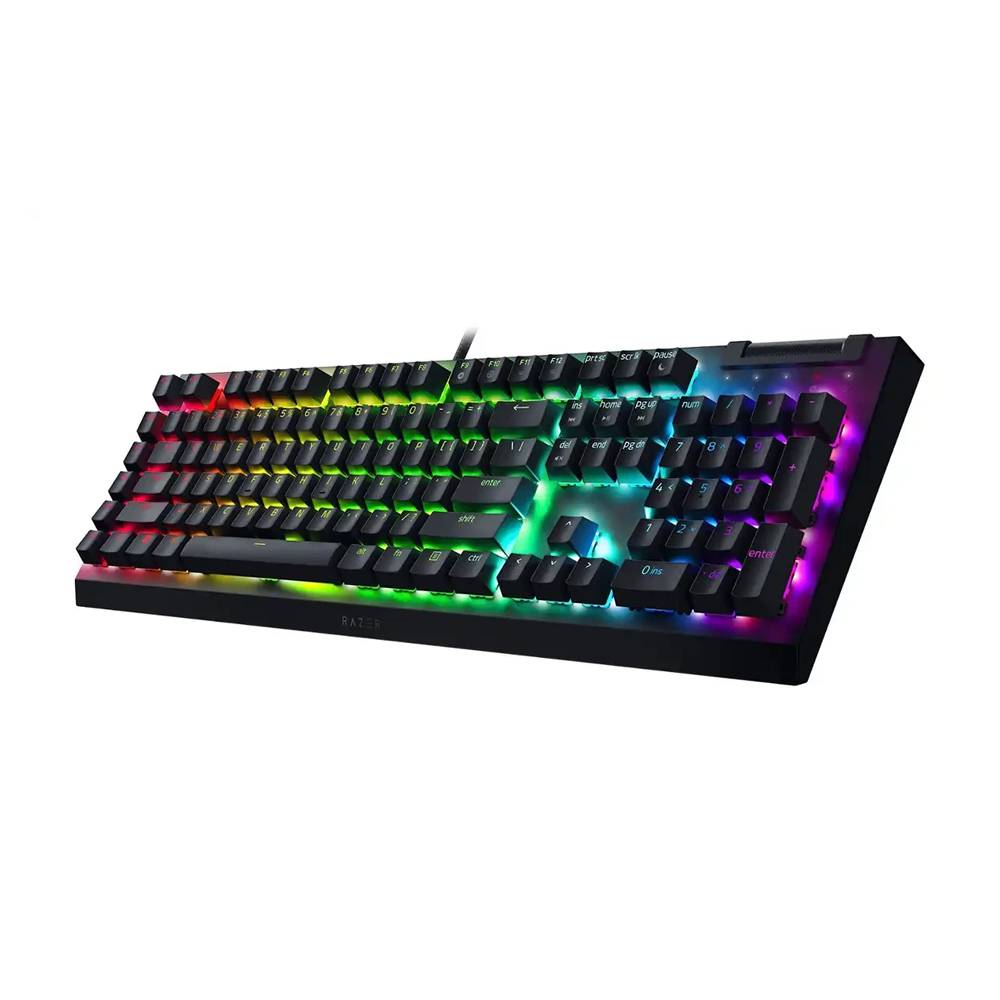 Razer BlackWidow V4 X - Teclado mecánico español, retroiluminación RGB, diseño ergonómico, negro