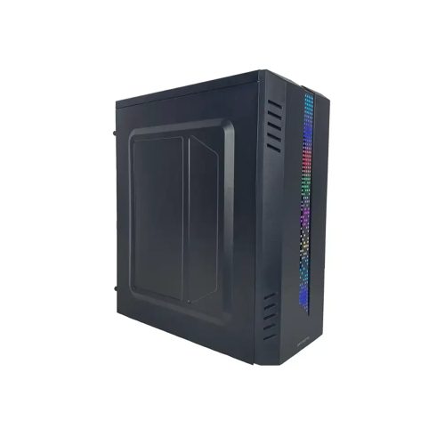 Fuente Dataone Apolo 600W RGB, Calidad superior en diseño negro y gran rendimiento para tu PC