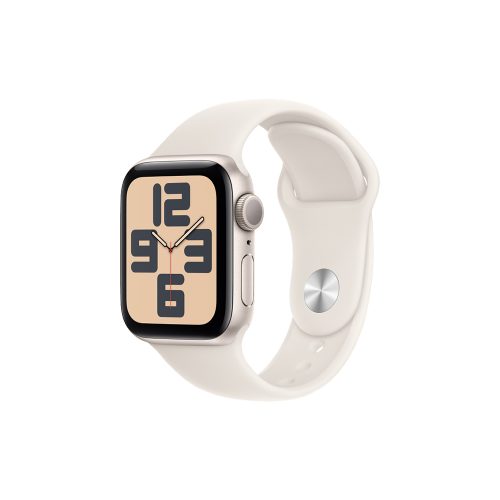 Apple Watch SE de 40mm en color Starlight, GPS, Bluetooth, 32GB, monitor de salud y ejercicio