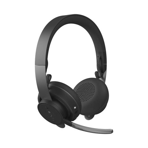 Auriculares Bluetooth Logitech Zone Wireless con Micrófono, Compatibles con Microsoft Teams, Negro