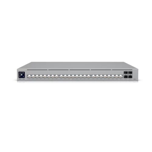 Switch Ubiquiti USW-Pro-HD-24 de 24 Puertos, Alta Velocidad, Ideal para Redes Profesionales