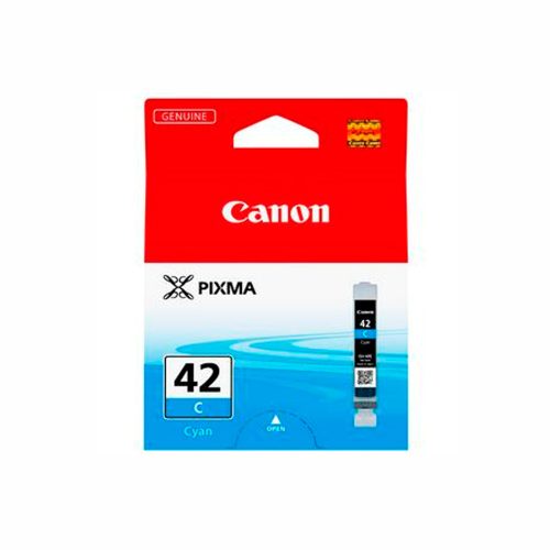Tinta Canon CLI-42C Cian para impresora Pro-100, excelente calidad de impresión y durabilidad