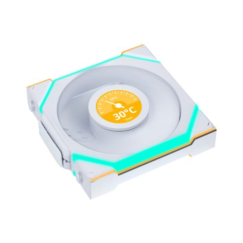 Ventilador Lian Li UNI FAN SL ARGB 120mm Blanco - Kit 3 en 1 con Iluminación RGB Personalizable