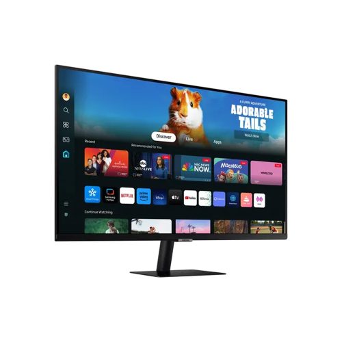 Monitor Samsung Smart M5 de 32" FHD, WiFi y Bluetooth, con parlante y control remoto integrado