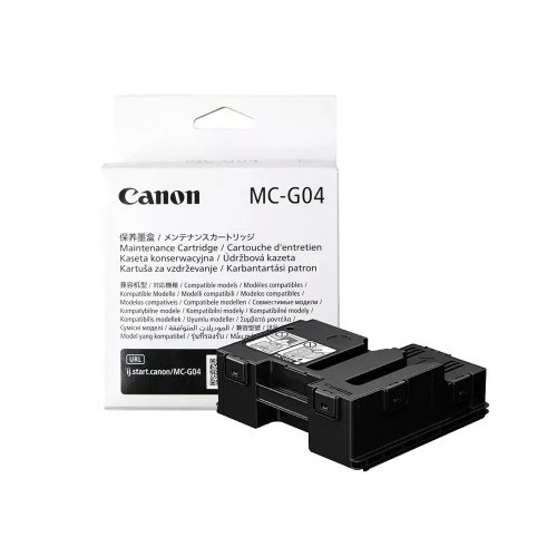 Cartucho Canon MC-G04 para Mantenimiento - Eficiente, Compatible y Duradero para Impresoras Canon