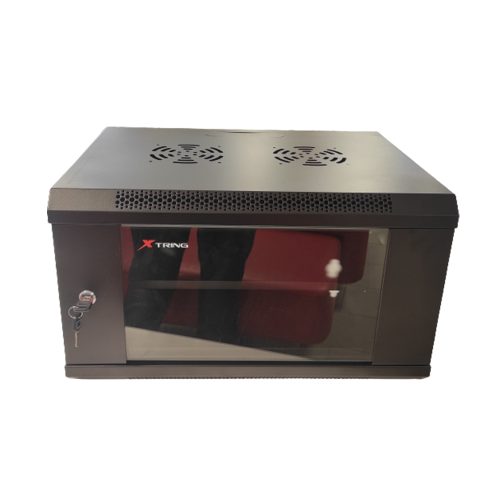 Gabinete Metálico de Pared Compacto STV 6U, 400x530mm - Ideal para Espacios Reducidos y Ordenado