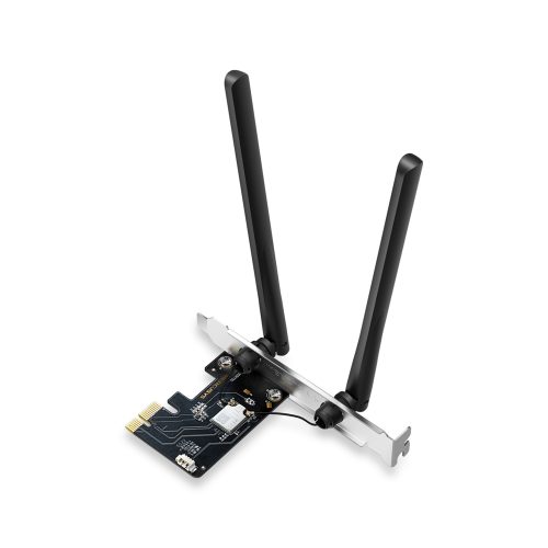 Adaptador de Red PCIe Mercusys MA86XE V1 - Conectividad 802.11ax para Alta Velocidad en Juegos y Streaming