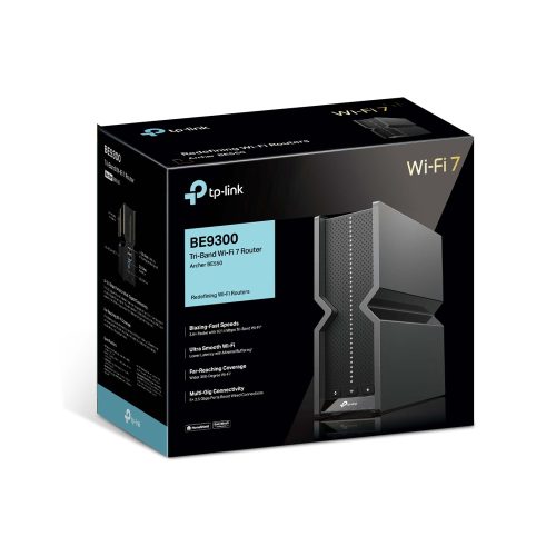 Router TP-Link Tri-Band BE9300 WiFi 7, Alta Velocidad, Conexión Estable y Amplia Cobertura