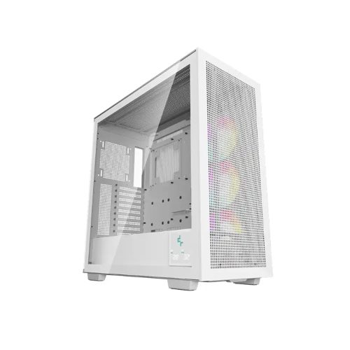 Case Deepcool Morpheus con panel de vidrio, 3 ventiladores LED, diseño elegante y gran ventilación