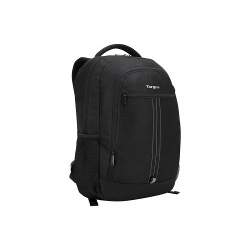 Estuche Targus City para portátil de 39.6 cm, mochila resistente a golpes, color negro, con correa ajustable