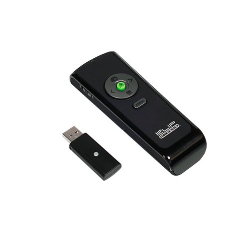 Control Remoto Klip Xtreme KPS-010 para Presentaciones con Puntero Láser, 5 Botones, 20 m Alcance, Negro