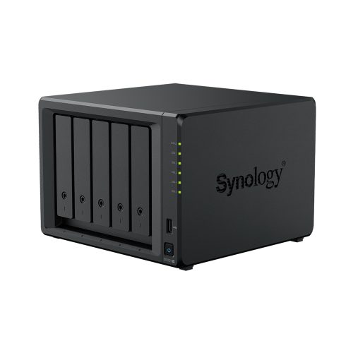 Sistema de Almacenamiento NAS Synology DS1525+ 5 Bahías, Ideal para Expansión y Conectividad Rápida