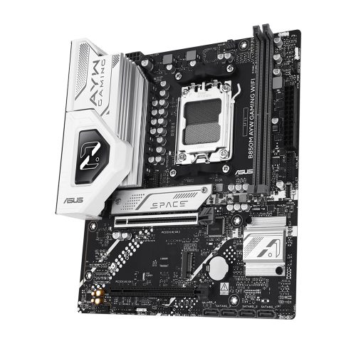 Placa ASUS B850M AYW mATX Gaming WiFi 6 D5 para procesadores AM5