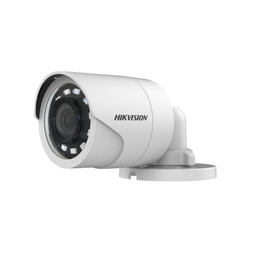 Cámara de Seguridad Hikvision Turbo HD 1080p Tipo Bala Lente 2.8 mm IR 20 m Exterior IP66 Cuerpo Plástico