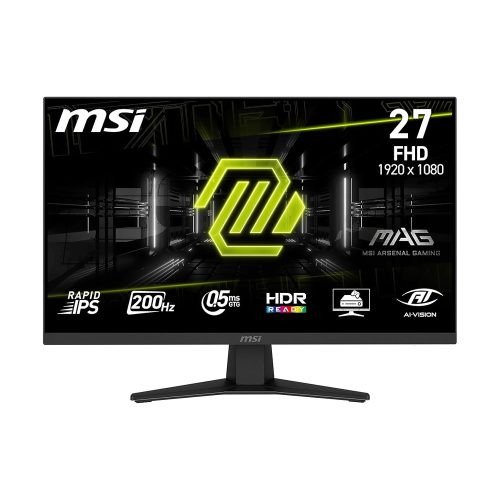 Monitor MSI MAG-274F 27 pulgadas Rapid IPS FHD 200Hz 0.5ms HDMI Color Negro