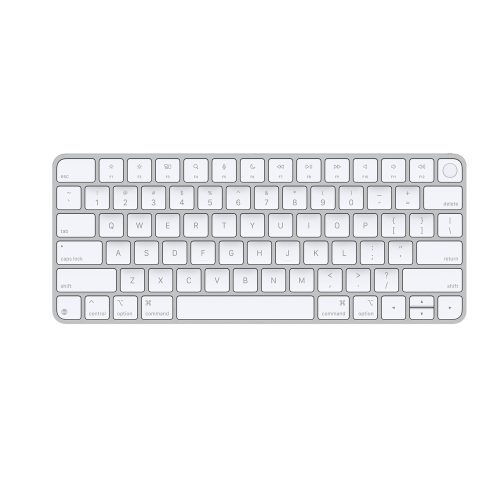 Apple Magic Teclado Inalámbrico y con Cable USB Tipo C Inglés Blanco compatible con Mac y iPad