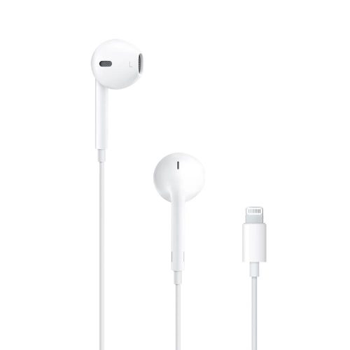 Auriculares Apple EarPods Estéreo Cableado Intrauditivo Blanco con Conector Lightning