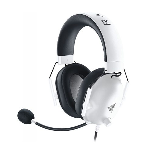 Audífono Razer BlackShark V2 X 50mm 7.1 Multi-Plataforma Color Blanco con Micrófono